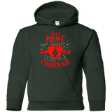 Sweatshirts Forest Green / YS True Love Forever Quinn Youth Hoodie