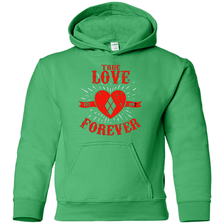 Sweatshirts Irish Green / YS True Love Forever Quinn Youth Hoodie