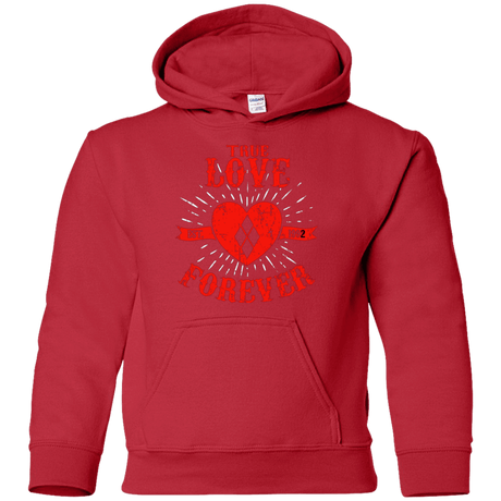 Sweatshirts Red / YS True Love Forever Quinn Youth Hoodie
