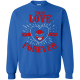 Sweatshirts Royal / Small True Love Forever Red Crewneck Sweatshirt