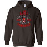Sweatshirts Dark Chocolate / Small True Love Forever Red Pullover Hoodie