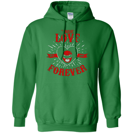 Sweatshirts Irish Green / Small True Love Forever Red Pullover Hoodie