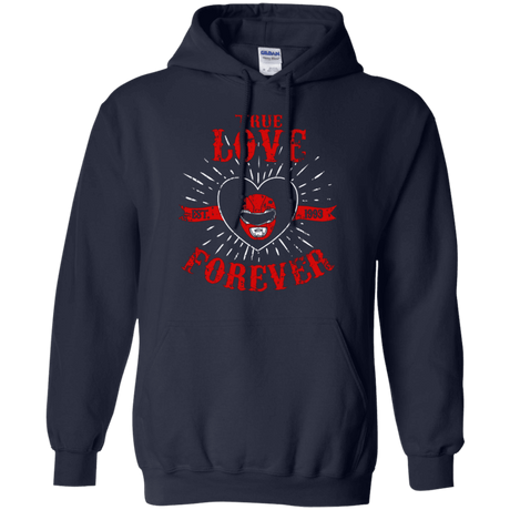 Sweatshirts Navy / Small True Love Forever Red Pullover Hoodie