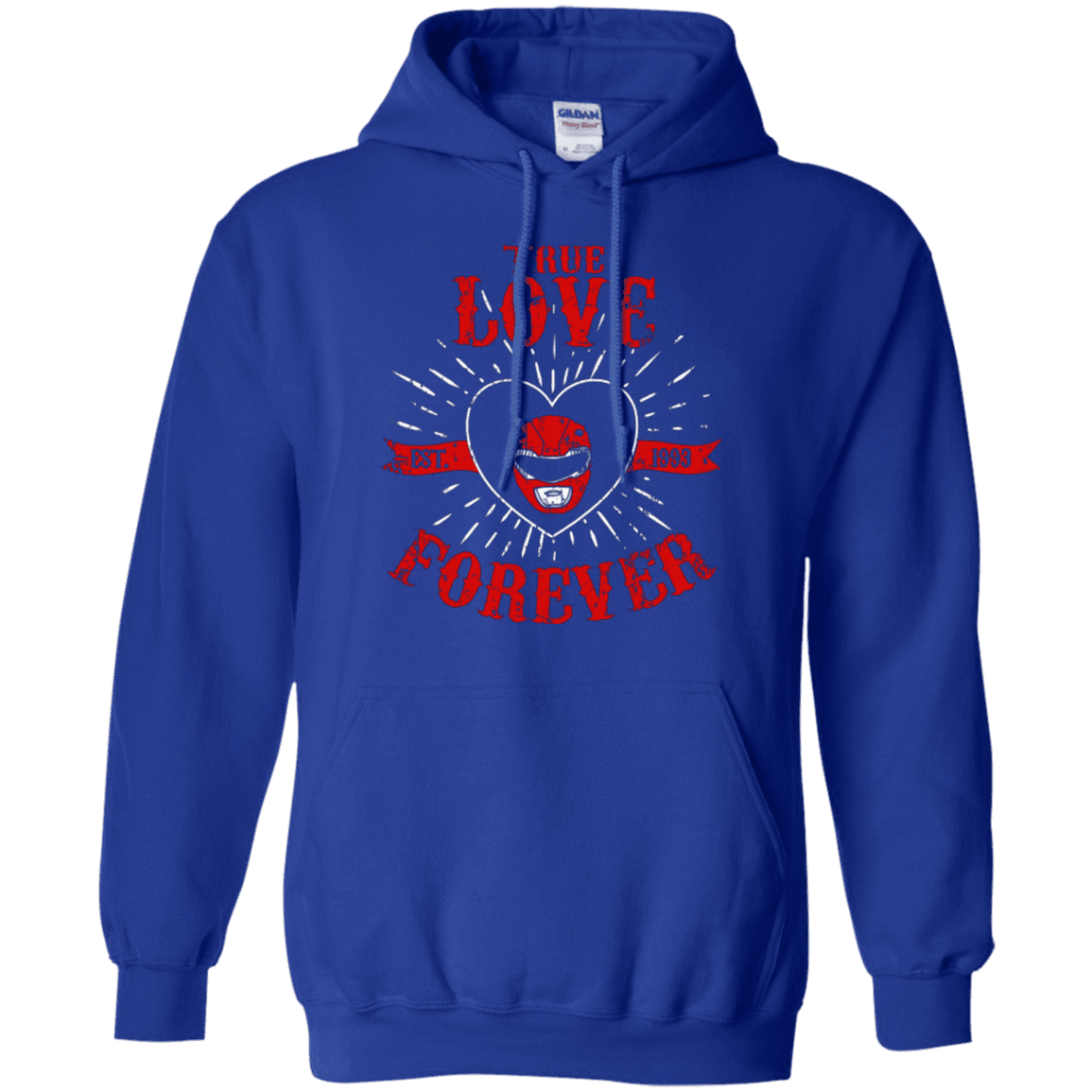 Sweatshirts Royal / Small True Love Forever Red Pullover Hoodie