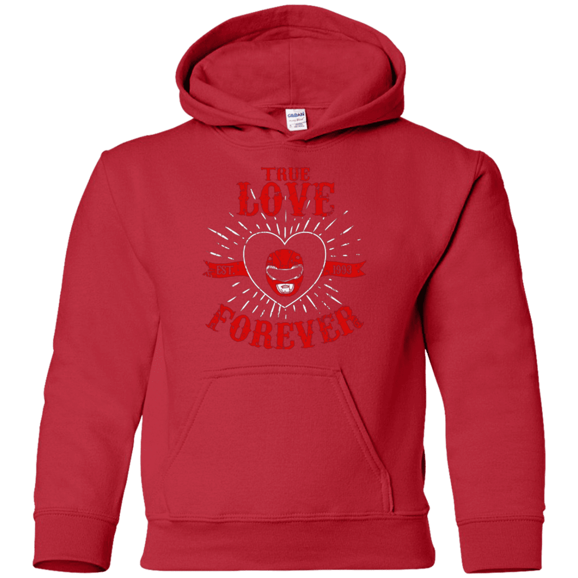 Sweatshirts Red / YS True Love Forever Red Youth Hoodie
