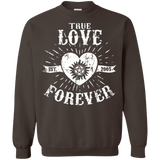 Sweatshirts Dark Chocolate / Small True Love Forever Supernatural Crewneck Sweatshirt