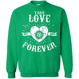 Sweatshirts Irish Green / Small True Love Forever Supernatural Crewneck Sweatshirt