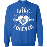 Sweatshirts Royal / Small True Love Forever Supernatural Crewneck Sweatshirt