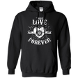 Sweatshirts Black / Small True Love Forever Supernatural Pullover Hoodie