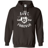 Sweatshirts Dark Chocolate / Small True Love Forever Supernatural Pullover Hoodie