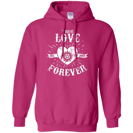 Sweatshirts Heliconia / Small True Love Forever Supernatural Pullover Hoodie