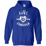 Sweatshirts Royal / Small True Love Forever Supernatural Pullover Hoodie