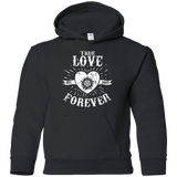 Sweatshirts Black / YS True Love Forever Supernatural Youth Hoodie