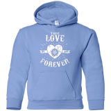 Sweatshirts Carolina Blue / YS True Love Forever Supernatural Youth Hoodie