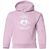 Sweatshirts Light Pink / YS True Love Forever Supernatural Youth Hoodie