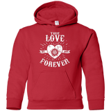 Sweatshirts Red / YS True Love Forever Supernatural Youth Hoodie