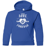 Sweatshirts Royal / YS True Love Forever Supernatural Youth Hoodie