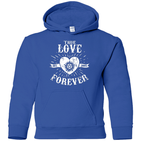 Sweatshirts Royal / YS True Love Forever Supernatural Youth Hoodie