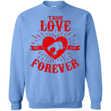 Sweatshirts Carolina Blue / Small True Love Forever Thunder Crewneck Sweatshirt