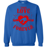 Sweatshirts Royal / Small True Love Forever Thunder Crewneck Sweatshirt