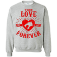 Sweatshirts Sport Grey / Small True Love Forever Thunder Crewneck Sweatshirt