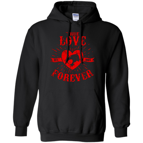 Sweatshirts Black / Small True Love Forever Thunder Pullover Hoodie