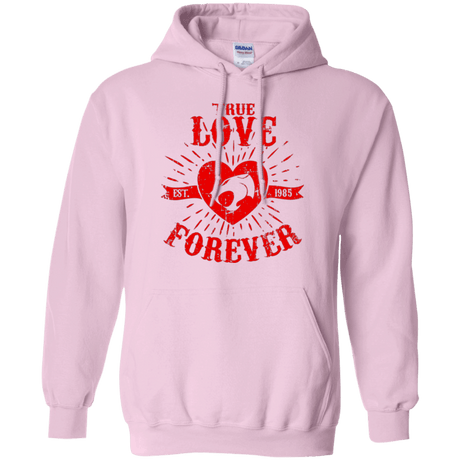 Sweatshirts Light Pink / Small True Love Forever Thunder Pullover Hoodie