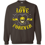 Sweatshirts Dark Chocolate / Small True Love Forever Yellow Crewneck Sweatshirt