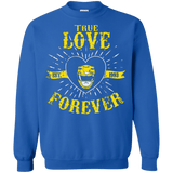 Sweatshirts Royal / Small True Love Forever Yellow Crewneck Sweatshirt