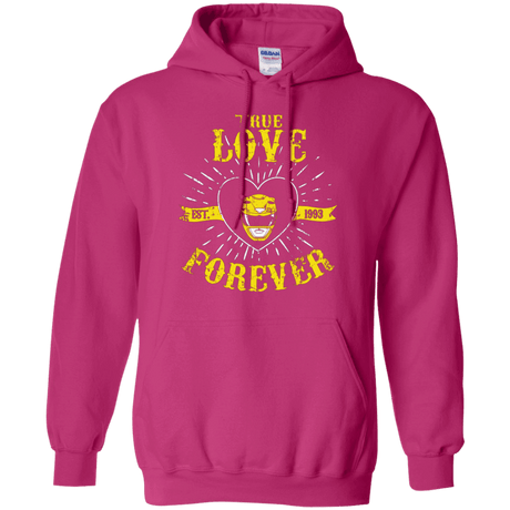 Sweatshirts Heliconia / Small True Love Forever Yellow Pullover Hoodie