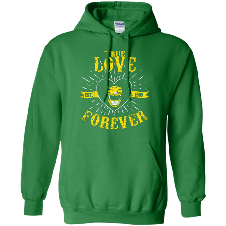Sweatshirts Irish Green / Small True Love Forever Yellow Pullover Hoodie