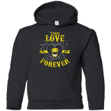 Sweatshirts Black / YS True Love Forever Yellow Youth Hoodie