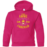 Sweatshirts Heliconia / YS True Love Forever Yellow Youth Hoodie