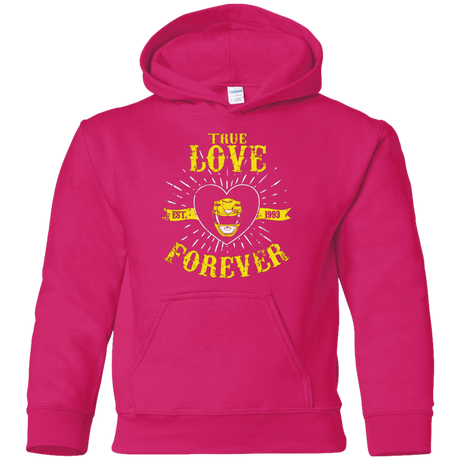 Sweatshirts Heliconia / YS True Love Forever Yellow Youth Hoodie