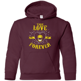 Sweatshirts Maroon / YS True Love Forever Yellow Youth Hoodie