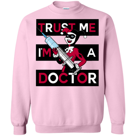 Sweatshirts Light Pink / Small Trust me! Crewneck Sweatshirt