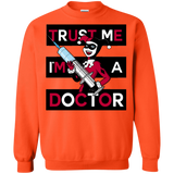 Sweatshirts Orange / Small Trust me! Crewneck Sweatshirt