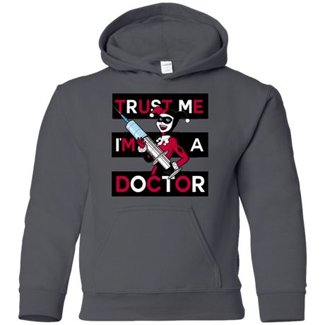 Sweatshirts Charcoal / YS Trust me! Youth Hoodie