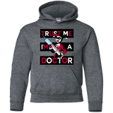 Sweatshirts Dark Heather / YS Trust me! Youth Hoodie