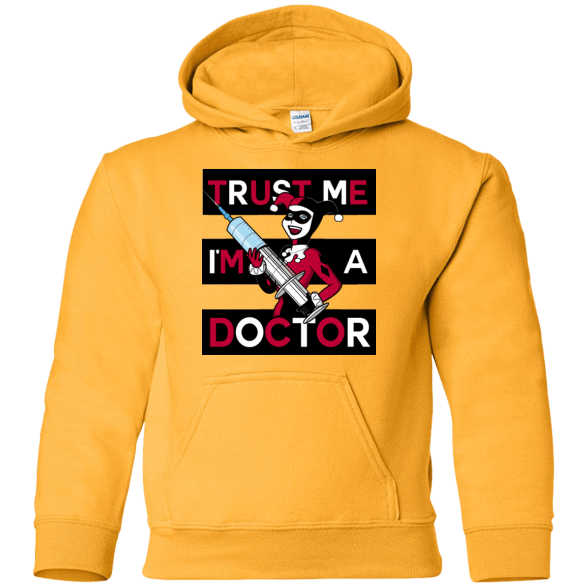 Sweatshirts Gold / YS Trust me! Youth Hoodie