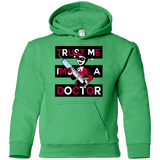 Sweatshirts Irish Green / YS Trust me! Youth Hoodie