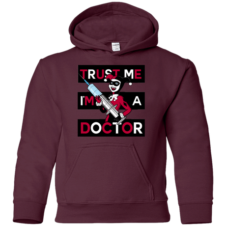 Sweatshirts Maroon / YS Trust me! Youth Hoodie