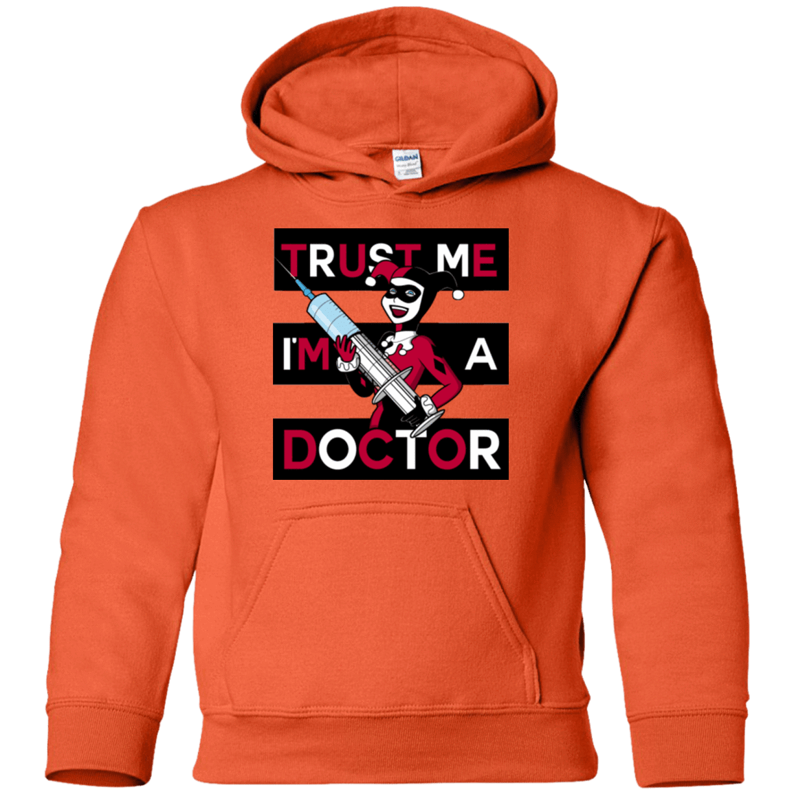 Sweatshirts Orange / YS Trust me! Youth Hoodie