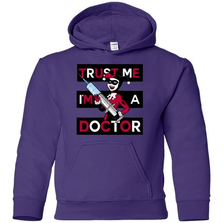 Sweatshirts Purple / YS Trust me! Youth Hoodie