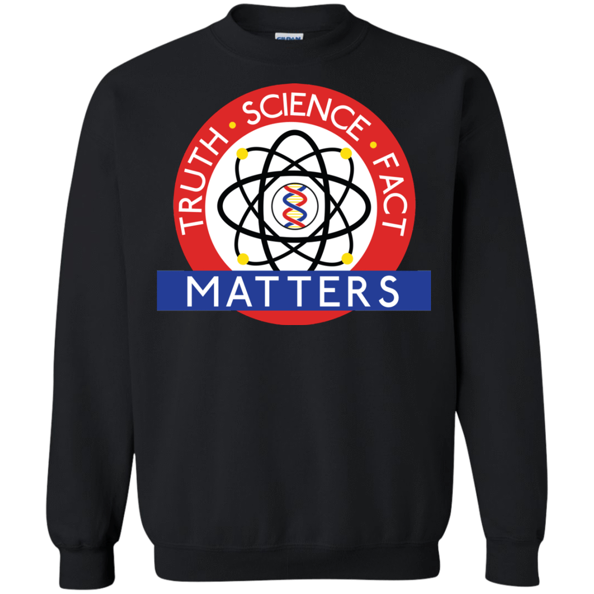 Sweatshirts Black / S Truth Science Fact Crewneck Sweatshirt