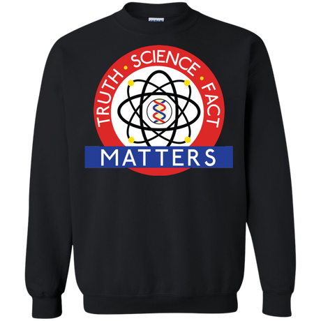 Sweatshirts Black / S Truth Science Fact Crewneck Sweatshirt