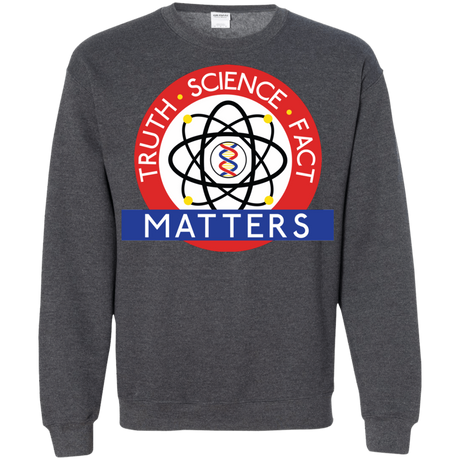 Sweatshirts Dark Heather / S Truth Science Fact Crewneck Sweatshirt