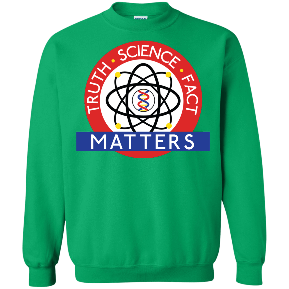 Sweatshirts Irish Green / S Truth Science Fact Crewneck Sweatshirt