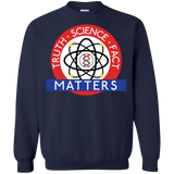 Sweatshirts Navy / S Truth Science Fact Crewneck Sweatshirt