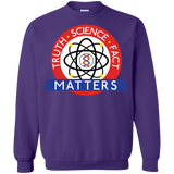 Sweatshirts Purple / S Truth Science Fact Crewneck Sweatshirt